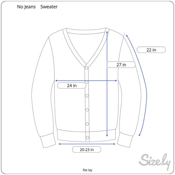 Vintage No Jeans Sweater Cardigan Jacket Graphic Patches Hip Hop Flower Power - Picture 14 of 14